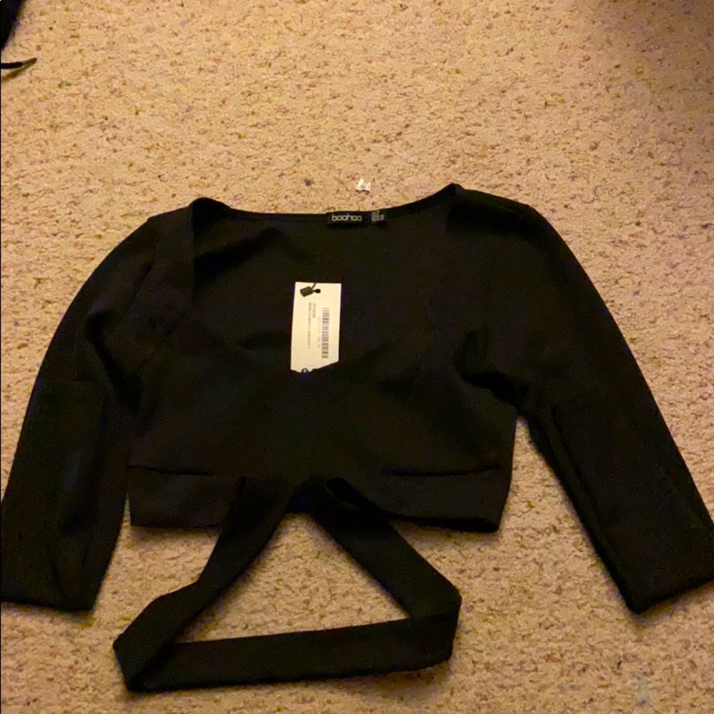 Boohoo crop top